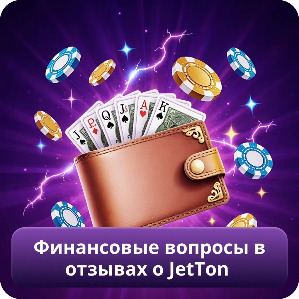 Финансовые вопросы в отзывах о JetTon